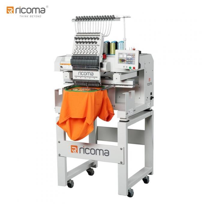 RICOMA 단일 해드 가지고 다닐 수 있는 자수 기계 MT-1201/MT-1501