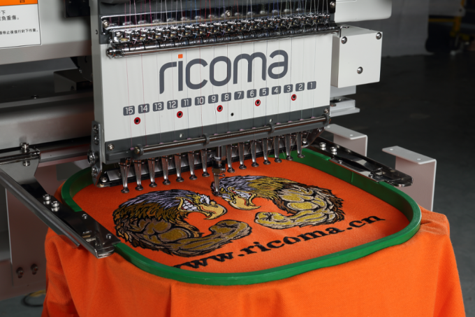 RICOMA 단일 해드 가지고 다닐 수 있는 자수 기계 MT-1201/MT-1501