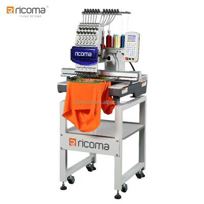 2017 Hot sale RiCOMA cheap embroidery machine 1 head